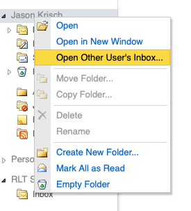 how to view shared inbox in outlook web