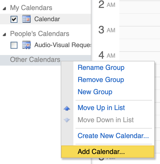 Calendar for macbook